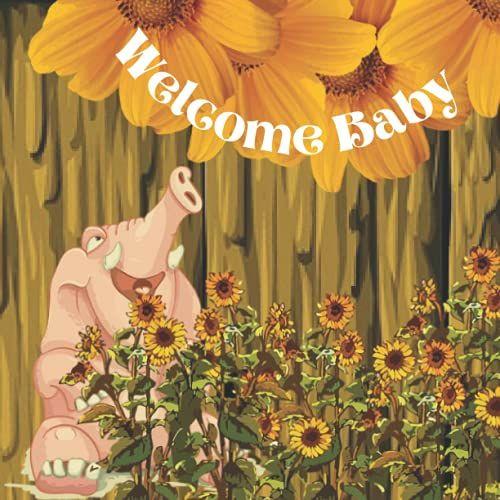 Elephant Baby Shower With Sunflowers And Wood Back Drops: Woodland Theme | Advice For Parents + Bonus Gift Tracker Log + Keepsake Pages | Mom And Baby