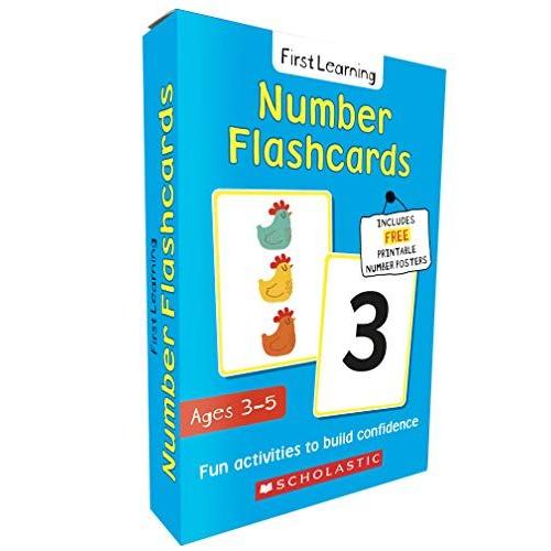 Number Flashcards: Exciting And Engaging Flashcards Completely In Line With The Early Years Foundation Stage (First Learning)