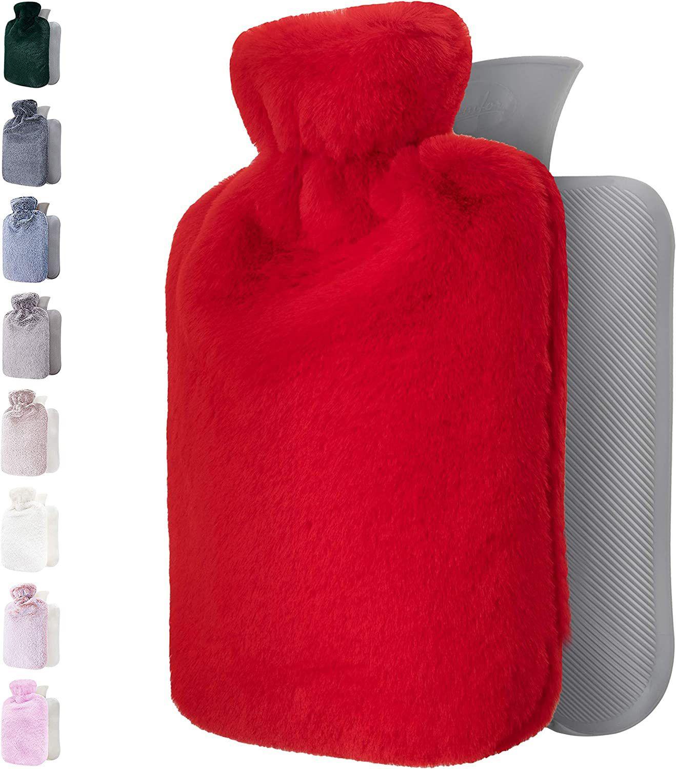 1pc sac à eau chaude avec couverture souple, 17,63 oz/35,27 oz, bouillotte  pour lit, douleurs à l'épaule et chauffe-pieds, crampes menstruelles - Temu  Belgium