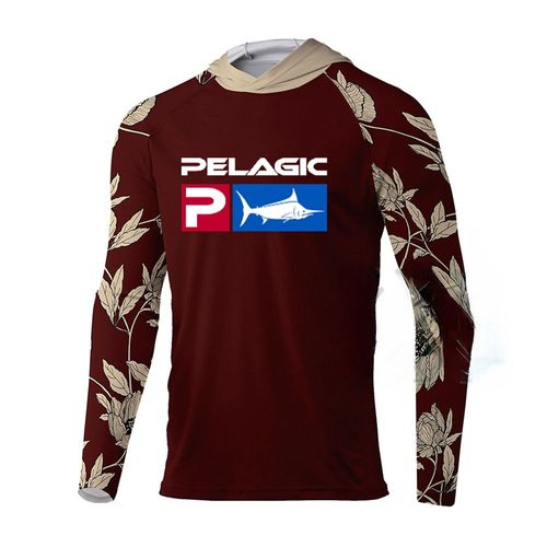 Sweat À Capuche De Pêche Pelagic Pour Hommes,Vêtements D'été,Chemise De Pêche Respirante À Manches Longues,Chemise De Protection Solaire,Chemises De Pêche Camsolomon,Y-New