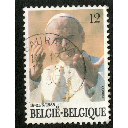 Timbre Oblitéré Belgie, Belgique, 16-21 / 5 / 1985, 12