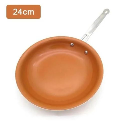 Poêles À Frire En Cuivre Antiadhésives,Poêles Avec Revêtement,Four De Cuisson À Induction,Marmite,Poêle Antiarina,Pansement À Gâteau En Céramique