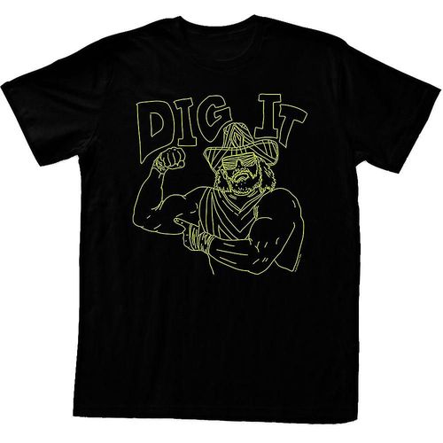 Neon Dig It Macho Man Randy Savage T-Shirt
