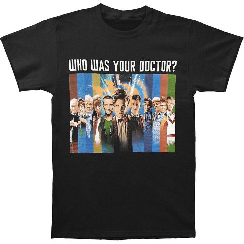 Doctor Who Who Was Your Doctor? T-Shirt