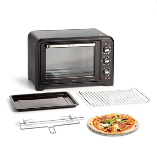 Moulinex Optimo OX485810 - Four électrique 39 L, Chaleur tournante, Chaleur traditionnelle, Gril, Pâtisserie, Bain marie, Décongélation