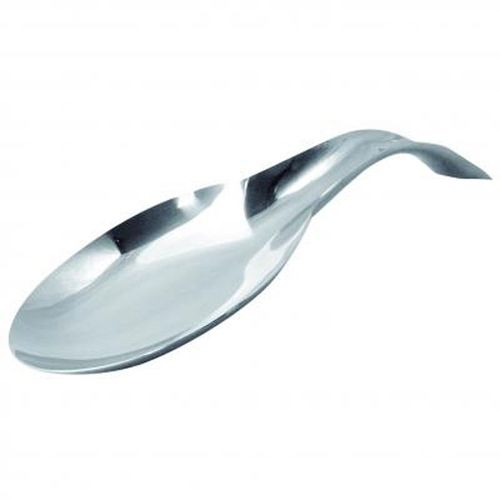 Repose Cuillère En Inox "Cuisiner" 26cm Gris