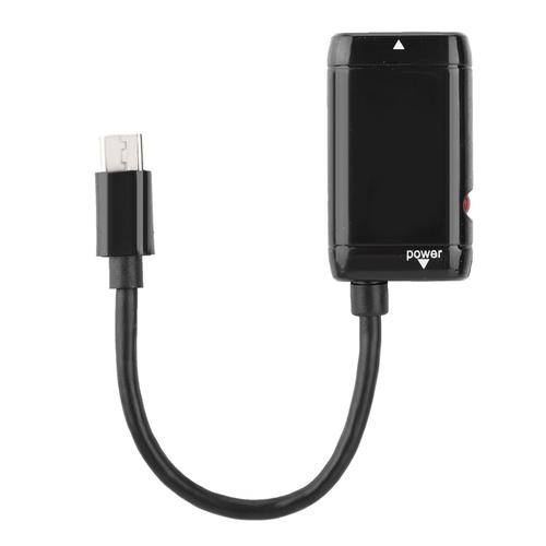 Adaptateur USB C vers HDMI, Port USB 3.1 Type-C vers HDMI Adaptateur de Port Femelle Câble USB 3.1 pour Tablette de Téléphone Android MHL