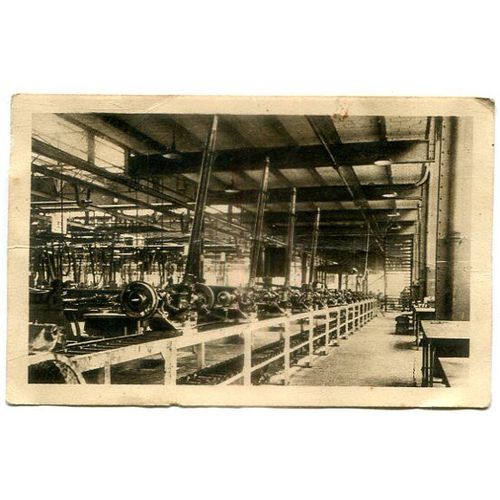 Carte Postale Ancienne - " Fragment De La Chaîne De Montage Des Ponts Arrières " 201 " - Le Groupe De Production Des Automobiles Peugeot " - Sochaux Montbéliard - Doubs - 25