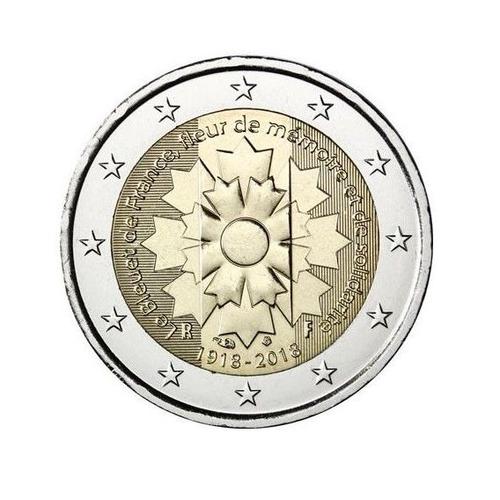 Pièce 2 Euros Bleuet De France