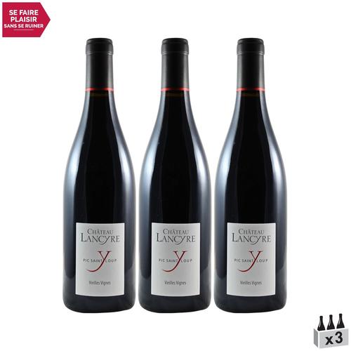 Château De Lancyre Pic Saint-Loup Cuvée Vieilles Vignes Rouge 2020 X3