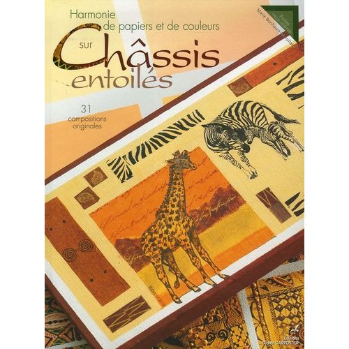 Harmonie De Papiers Et De Couleurs Sur Châssis Entoilés