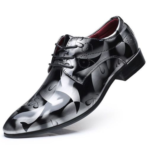 Chaussures Chaussures En Cuir Verni De Marque De Créateur Pour Hommeschaussures Oxford Décontractéesparker Lacetschaussures De Travail De Bureaufête De Mariageaffairesgrande Taille