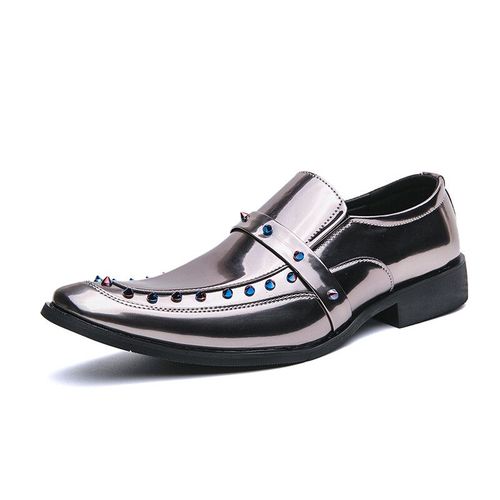 Chaussures Chaussures De Soirée En Cuir Paillettes Pour Hommeschaussures De Luxemarque Formellehaute Qualitépoint Parkercouples
