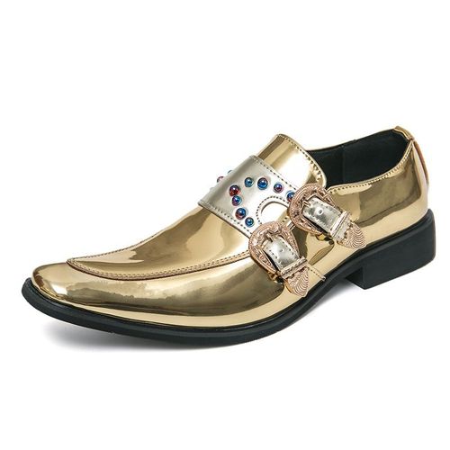 Chaussures Chaussures De Soirée En Cuir Paillettes Pour Hommeschaussures De Luxemarque Formellehaute Qualitépoint Parkercouples
