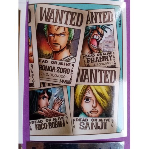 Panini One Piece 2021 Image Vignette Sticker N° 4