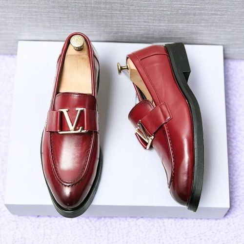 Mocassins En Cuir Pu Pour Hommes,Chaussures D'affaires,Noir,Marron,Rouge,Respirant,À Enfiler,Solide,Fait À La Main,Taille 38-48