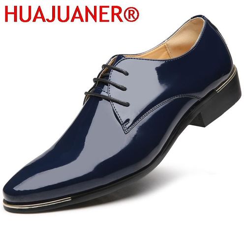 Chaussures En Cuir Verni De Qualité Pour Hommes,Chaussures De Mariage Blanches,Chaussures Provoqué Souples Pour Hommes,Noir,Diversifié,Taille 38-48,2023
