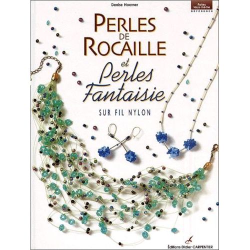 Perles De Rocaille Et Perles Fantaisie Sur Fil Nylon