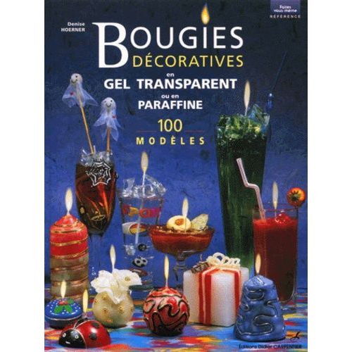 Bougies Décoratives En Gel Transparent Ou En Paraffine