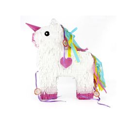 PIÑATA À TIRER LICORNE D'AMOUR 42X36X8CM