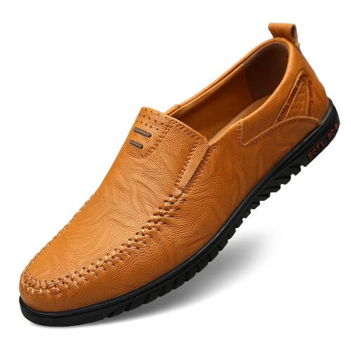 Clobath-O-Chaussures Plates Décontractées Faites À La Main Pour Hommes,Confortables,Semelle Souple,Style D'affaires,Mocassins Formels,46