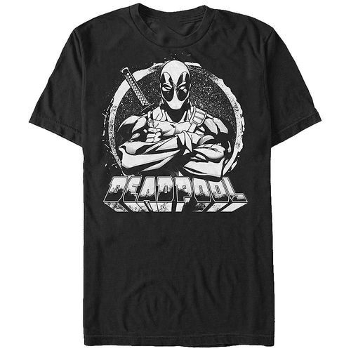 Black And White Deadpool T-Shirt