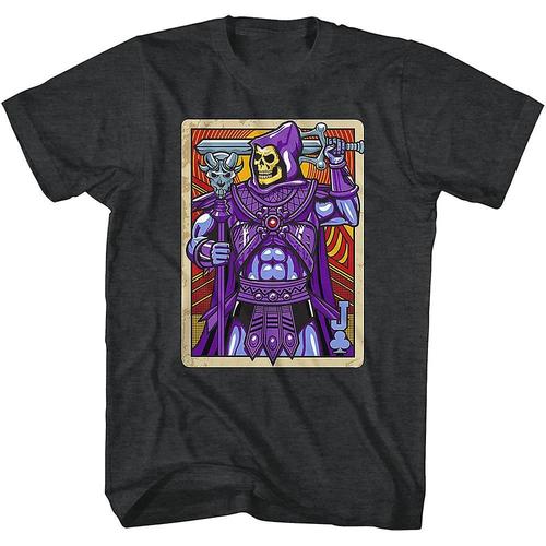 Skeletor Joker Playing Card T-Shirt