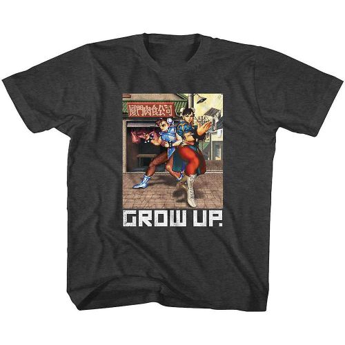 Street Fighter Grow Up Youth T-Shirt