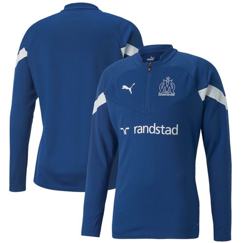 Haut D'entraînement 1/4 Zip Olympique De Marseille - Bleu