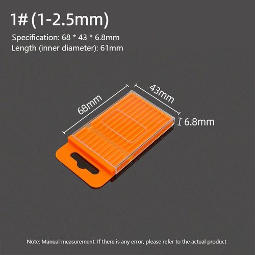 Boîte de rangement pour perceuse hélicoïdale,boîte à dessin en plastique,boîte à outils spéciale pour perceuse hélicoïdale,accessoires de tarauds,boîte de rangement de pièces - Type A1