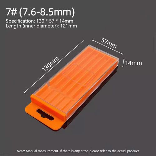 Boîte de rangement pour perceuse hélicoïdale,boîte à dessin en plastique,boîte à outils spéciale pour perceuse hélicoïdale,accessoires de tarauds,boîte de rangement de pièces - Type A7