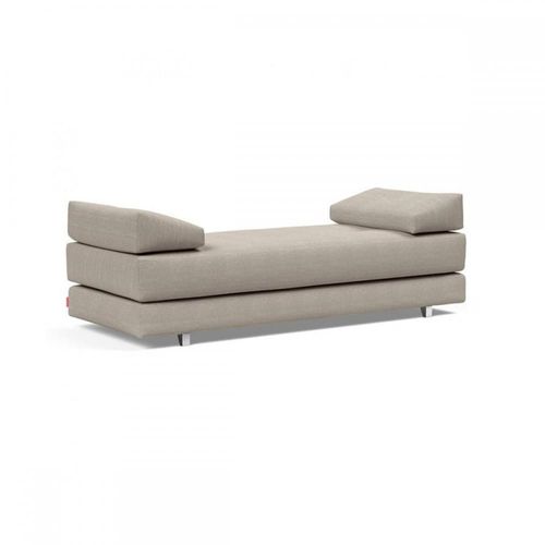 Canape Lit Design Sigmund Alu Tissu 579 Kenya Gravel