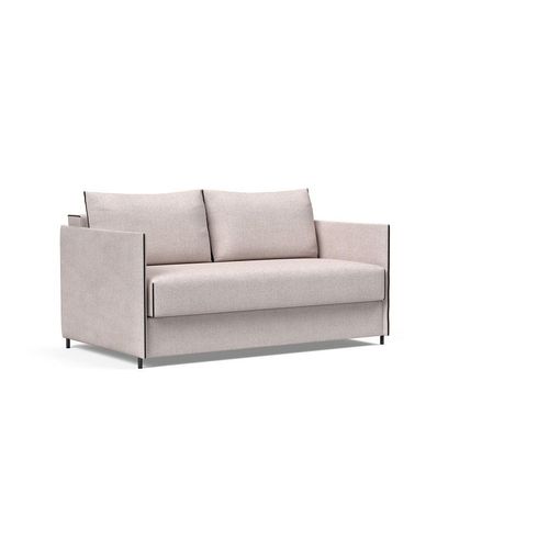Canapé Design Luoma Convertible Lit 200*140 Cm Tissu Weda Sable