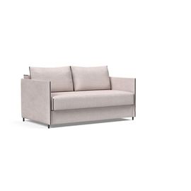 Canapé Design Luoma Convertible Lit 200*140 Cm Tissu Weda Sable