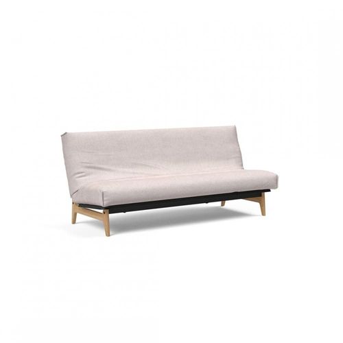 Canapé Lit Aslak 120 Nordic Cover Soft Spring Tissu 300 Weda Sand