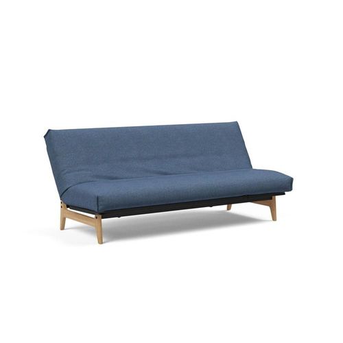 Canapé Lit Aslak 120 Nordic Cover Soft Spring Tissu 302 Weda Bleu
