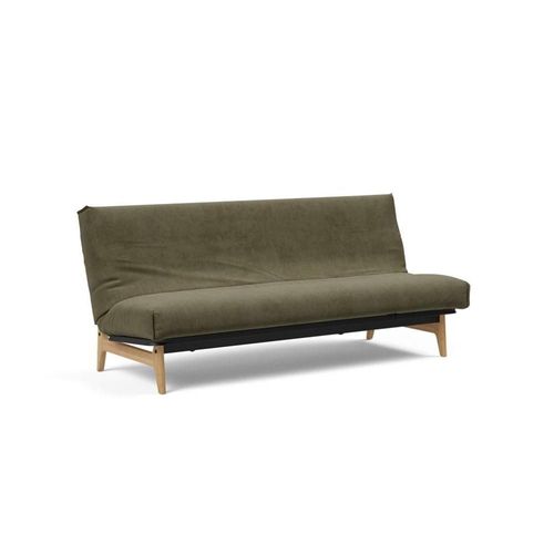 Canapé Lit Aslak 120 Nordic Cover Soft Spring Tissu 316 Cordufine Pine Green