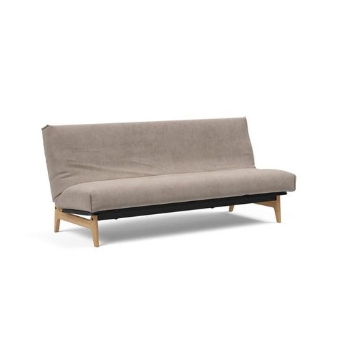 Canapé Lit Aslak 120 Nordic Cover Soft Spring Tissu 318 Cordufine Beige