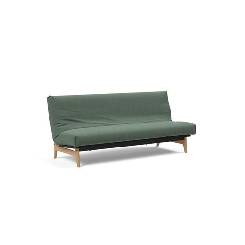 Canapé Lit Aslak 120 Nordic Cover Soft Spring Tissu 518 Elegance Green