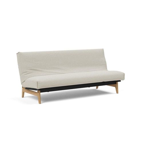 Canapé Lit Aslak 120 Nordic Cover Soft Spring Tissu 527 Mixed Dance Natural