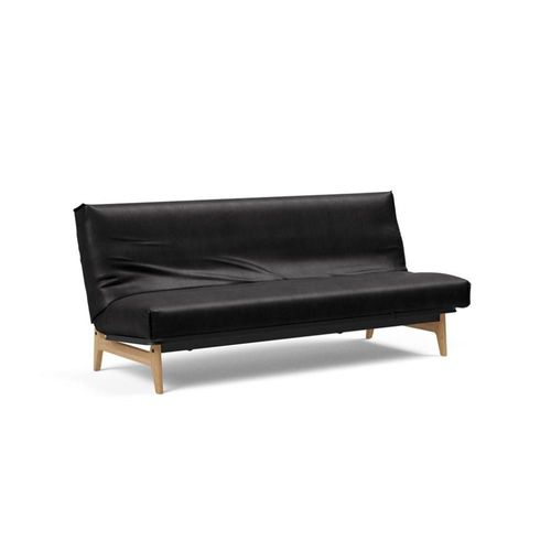 Canapé Lit Aslak 120 Nordic Cover Soft Spring Tissu 550 Faunal Black