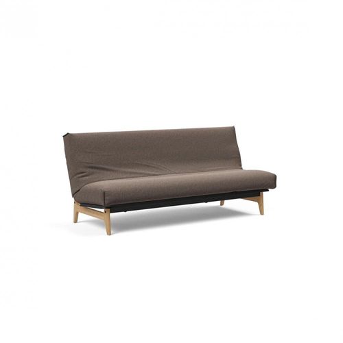 Canapé Lit Aslak 120 Nordic Cover Soft Spring 530 Bouclé Taupe