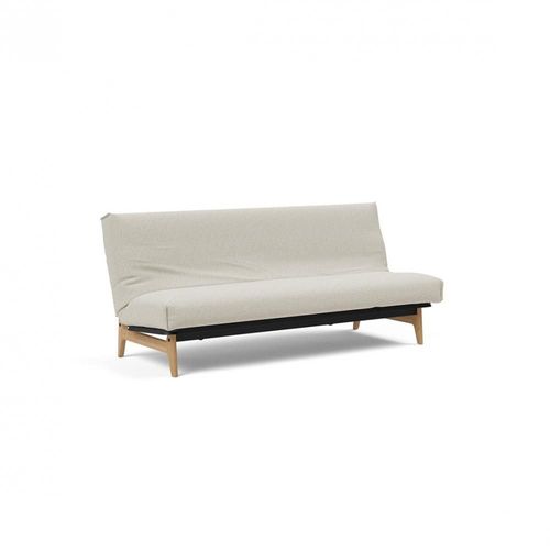 Canapé Lit Aslak 120 Nordic Cover Soft Spring Tissu 527 Mixed Dance Natural