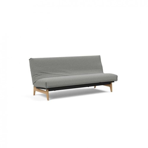 Canapé Lit Aslak 120 Nordic Cover Soft Spring Tissu 533 Bouclé Ash Grey