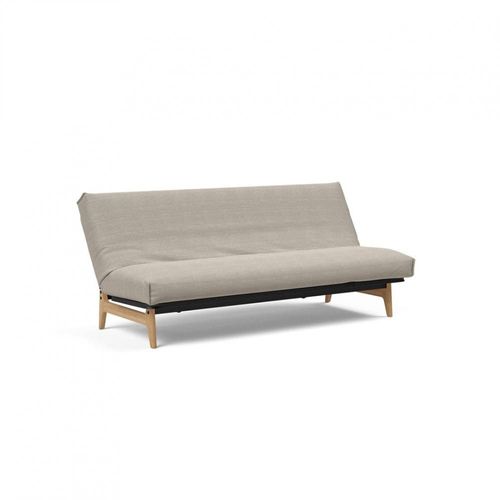 Canapé Lit Aslak 120 Nordic Cover Soft Spring Tissu 579 Kenya Gravel