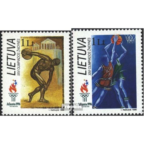 Lituanie 615-616 (Complète Edition) Neuf Avec Gomme Originale 1996 Été