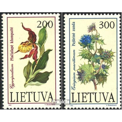 Lituanie 499-500 (Complète Edition) Neuf Avec Gomme Originale 1992 Plantes