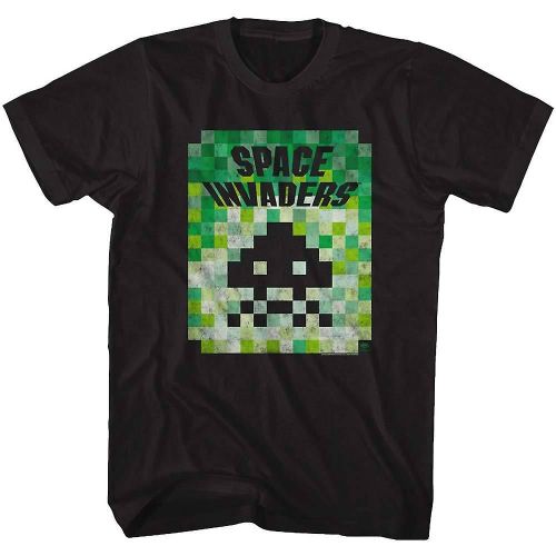 Space Invaders Alien Green T-Shirt