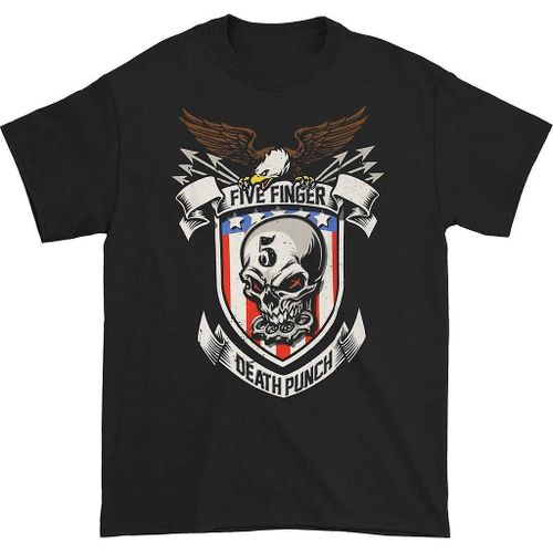 Five Finger Death Punch Stars & Stripes Shield T-Shirt