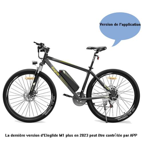 Eleglide M1 Plus Vélo Électrique Vtt 27,5 Pouces 250w Moteur 36v 12,5ah Batterie 21 Vitesses Max -Version App